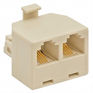 RJ11 Duplex Jack Adapter